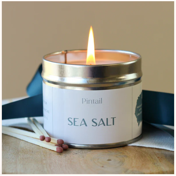 Sea Salt Classic Tin Candle