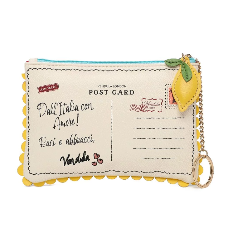 Vendula Viva Italia Postcard Zipper Coin Purse