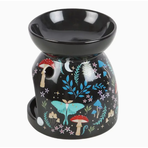 Dark Forest Print Oil Burner