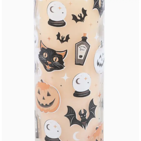 Spooky Spiced Pumpkin Tube Candle