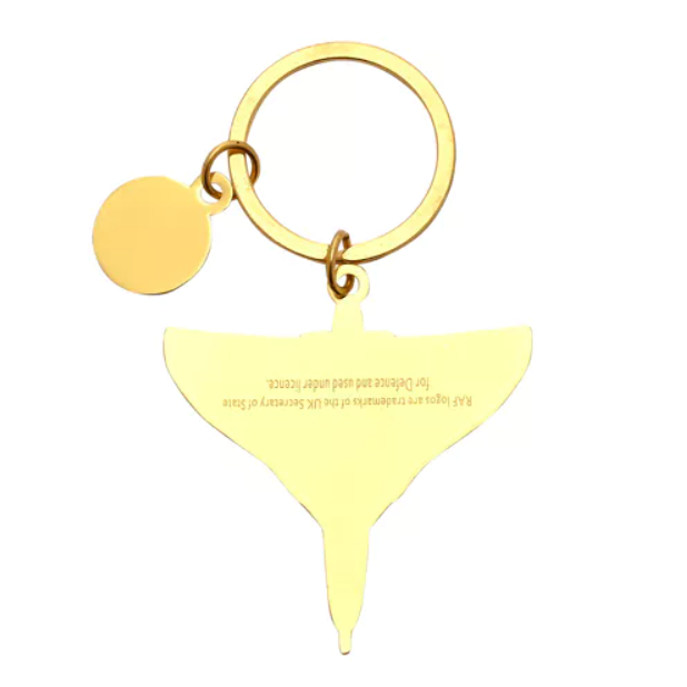 RAF Vulcan Enamel Keyring