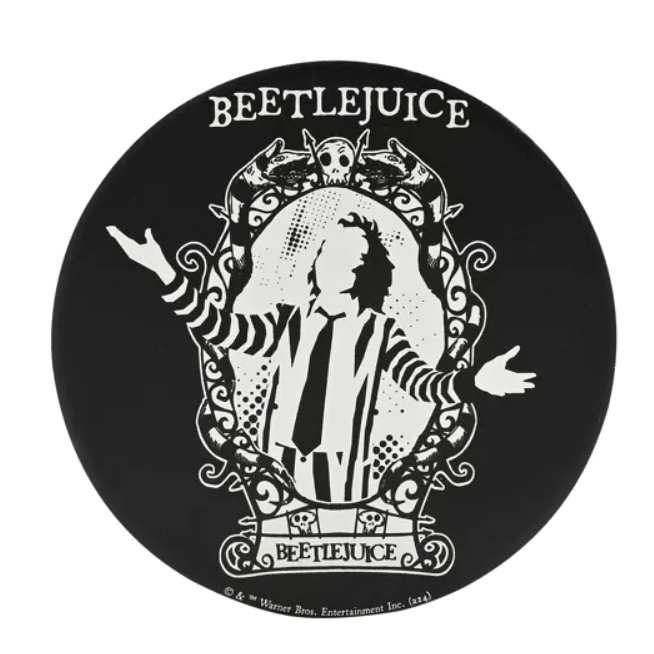 Beetlejuice Betelgeuse Ceramic Coaster