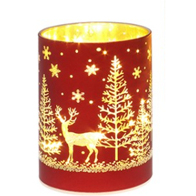 Snowflake Forest Small Glow Lamp