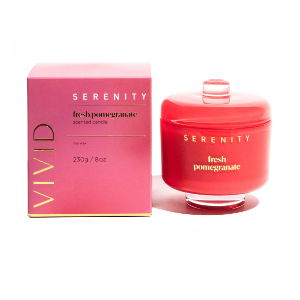 Vivid Fresh Pomegranate Candle