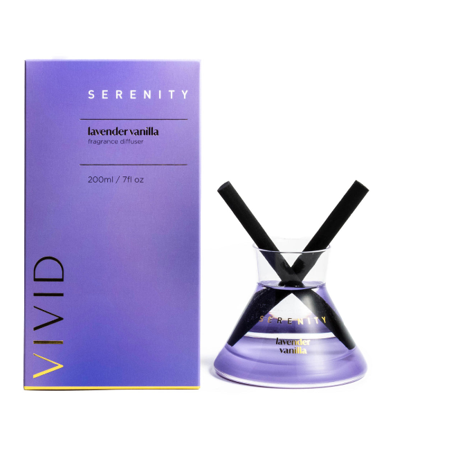 Vivid Lavender Vanilla 200ml Diffuser