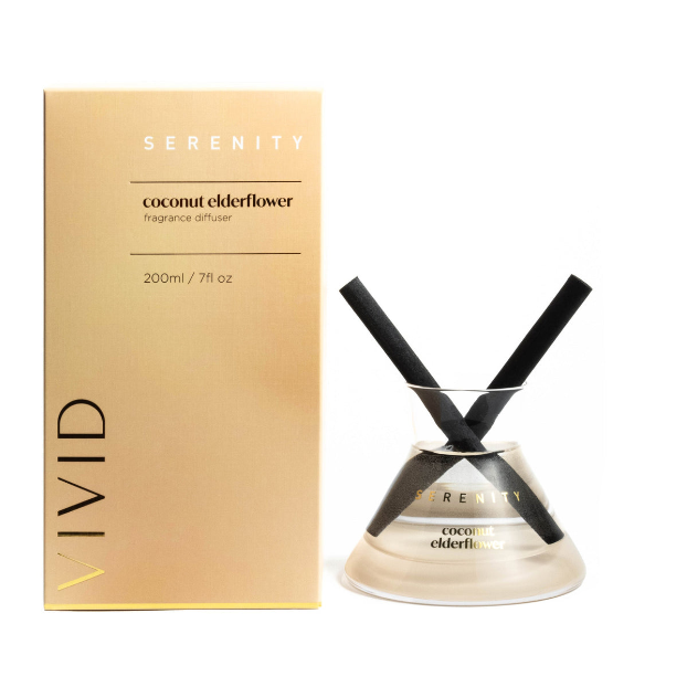Vivid Coconut Elderflower 200ml Diffuser