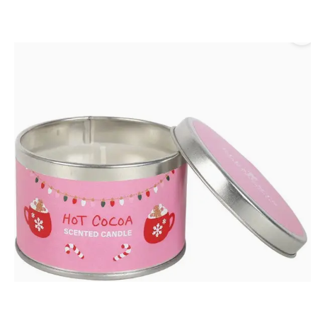 Snuggle Season Christmas Candles In A Tin