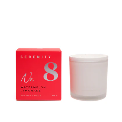 No8 Serenity Watermelon Lemonade 300g Candle