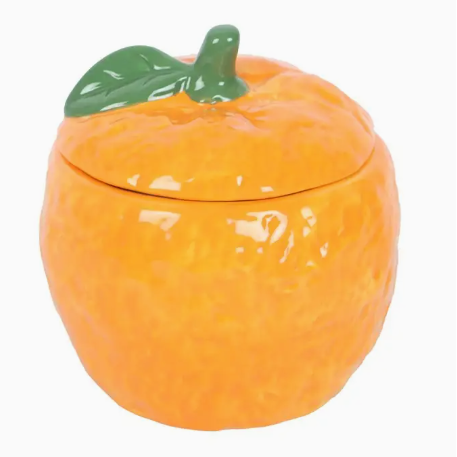 Ceramic Orange Oil and Waxmelt Burner