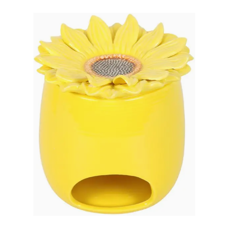 Ceramic Sunflower Oil and Waxmelt Burner