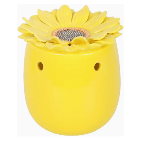 Ceramic Sunflower Oil and Waxmelt Burner