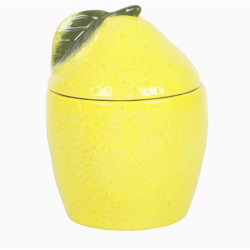 Ceramic Lemon Oil and Waxmelt Burner