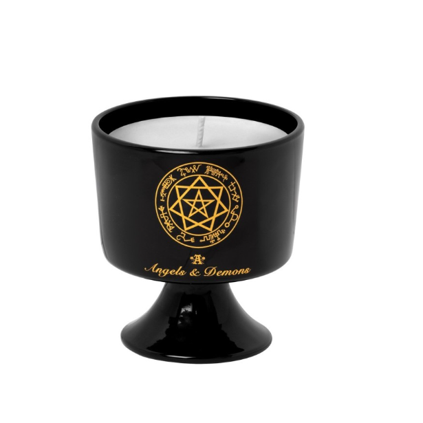 Angels and Demons Glass Candle