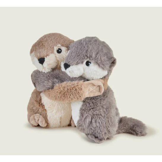 Warmies Warm Hugs In A Tray Otters