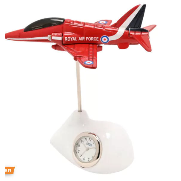 Miniature Spitfire Clock
