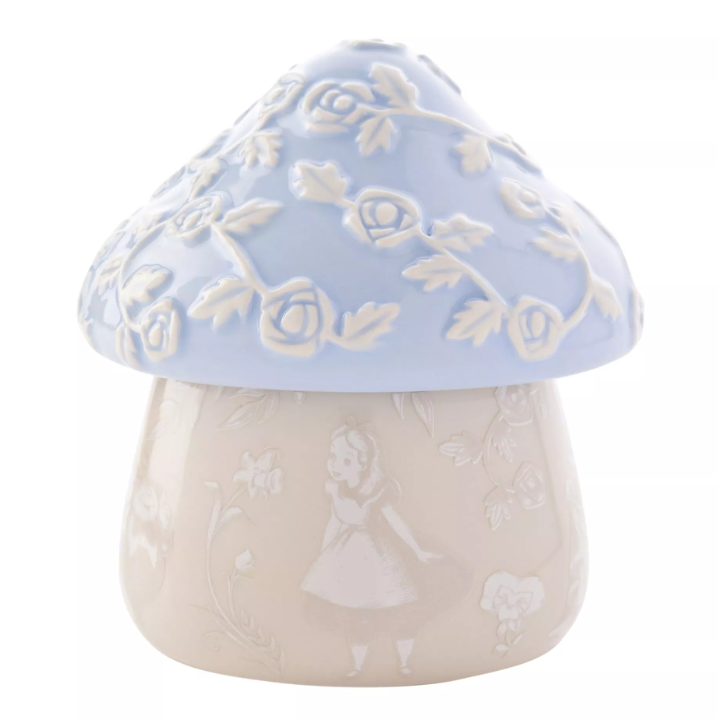Disney Alice In Wonderland Mushroom Triinket Box