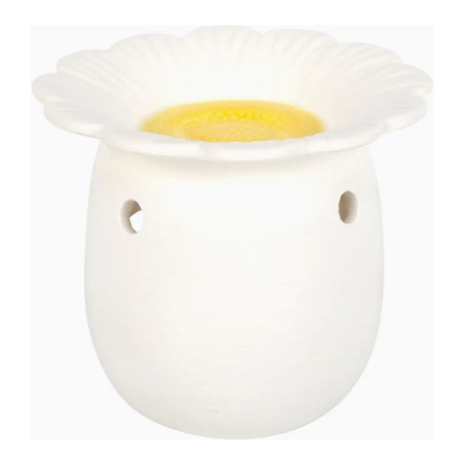 Daisy Flower Shaped Oil and Waxmelt Burner