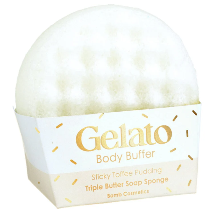 Sticky Toffee Pud Gelato Body Buffer Shower Sponge