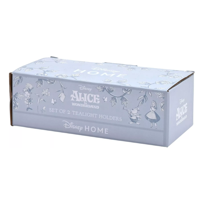 Disney Alice In Wonderland Ceramic Tea Light Holders