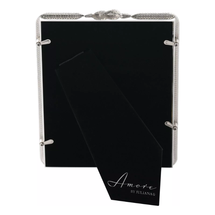 Amore Silver Plated Infinity 3D Knot Picture Frame