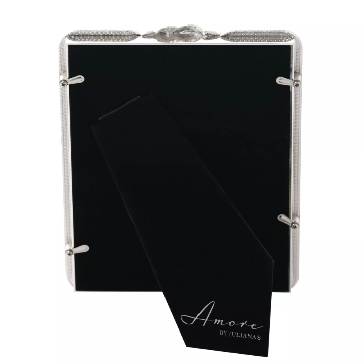 Amore Silver Plated Infinity 3D Knot Picture Frame