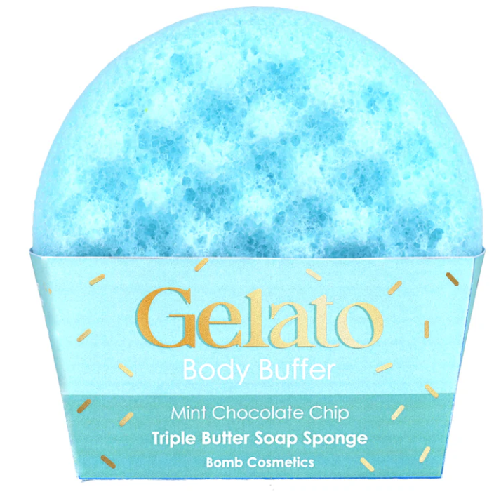 Mint Choc Chip Gelato Body Buffer Soap Sponge