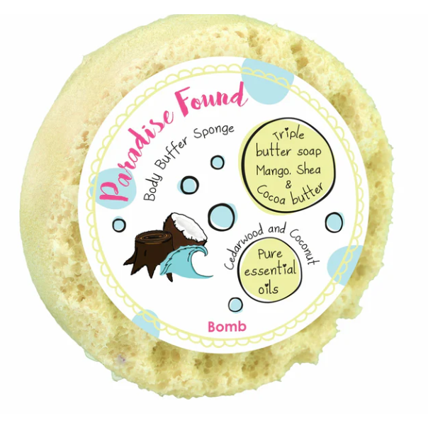 Paradise Found Body Buffer Soap Sponge
