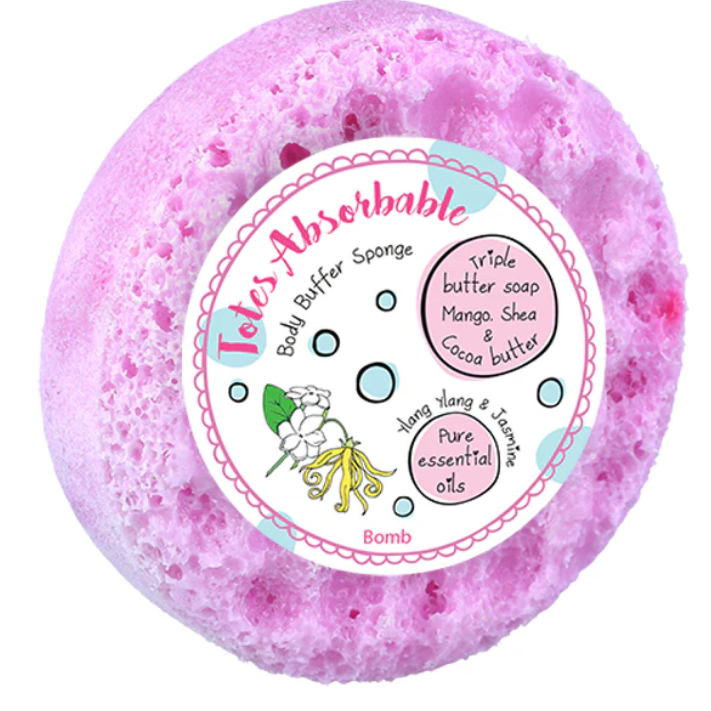 Totes Absorbable Body Buffer Soap Sponge