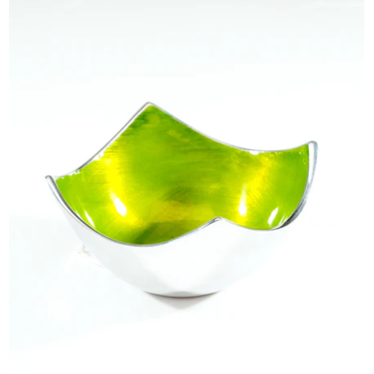 Tilnar Art Aluminium Collection - Square Dish Lime