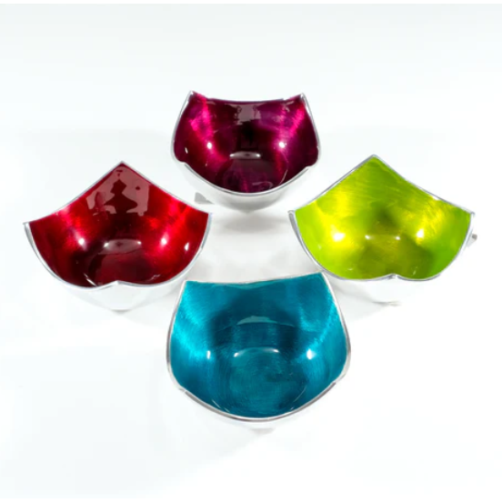 Tilnar Art Aluminium Collection - Square Dish Red