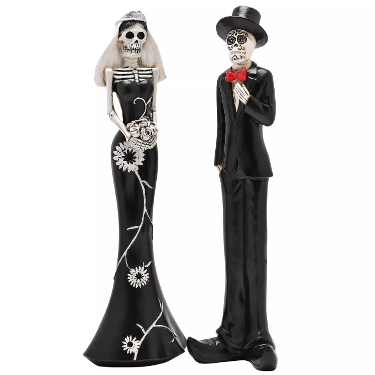 Skeleton Groom Figurine