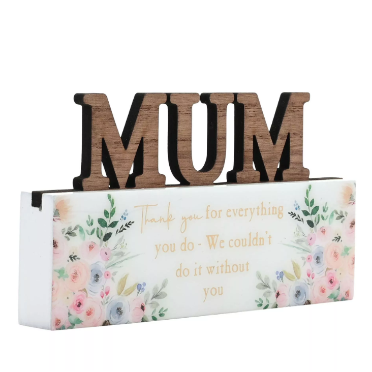 Mum Plaque