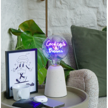 "Cocktails & Dreams" LED Filament Light Bulb