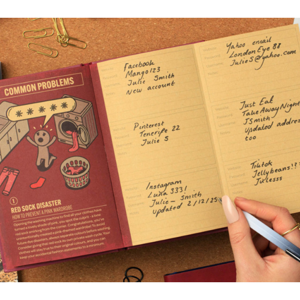 I Am Not A Password Book #