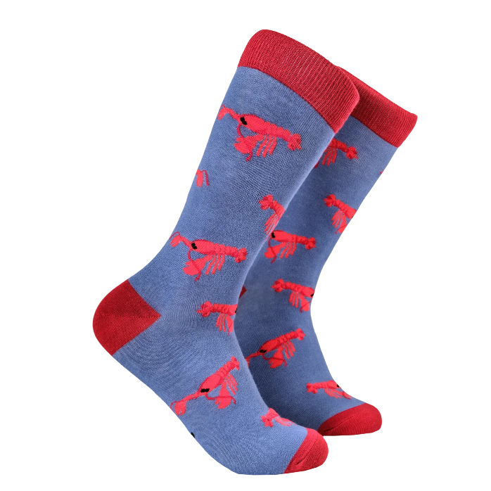 Socktopus Ladies Bamboo Socks - Lobster - Denim