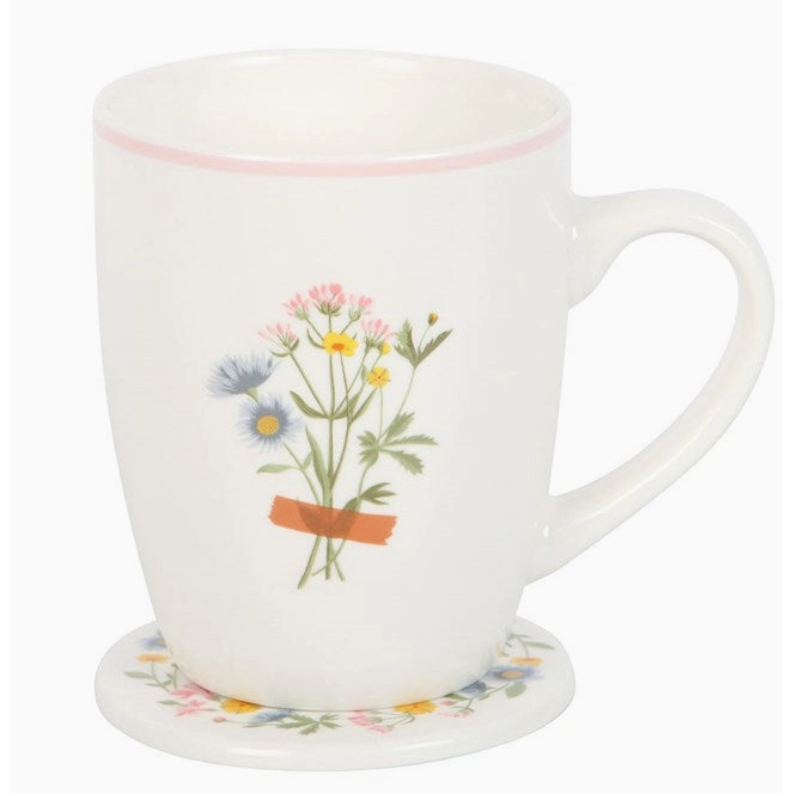 If Mums Were Flowers Mug & Coaster Set