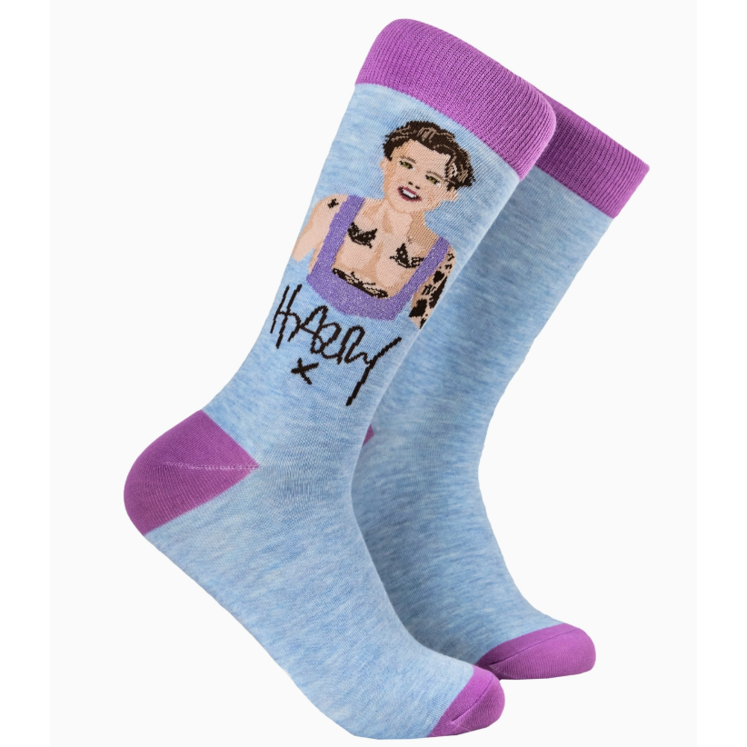 Socktopus Ladies - Harry Styles Socks - Stylers - Blue