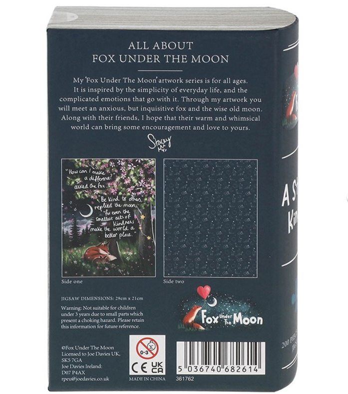 Fox Under The Moon 200 Piece Jigsaw