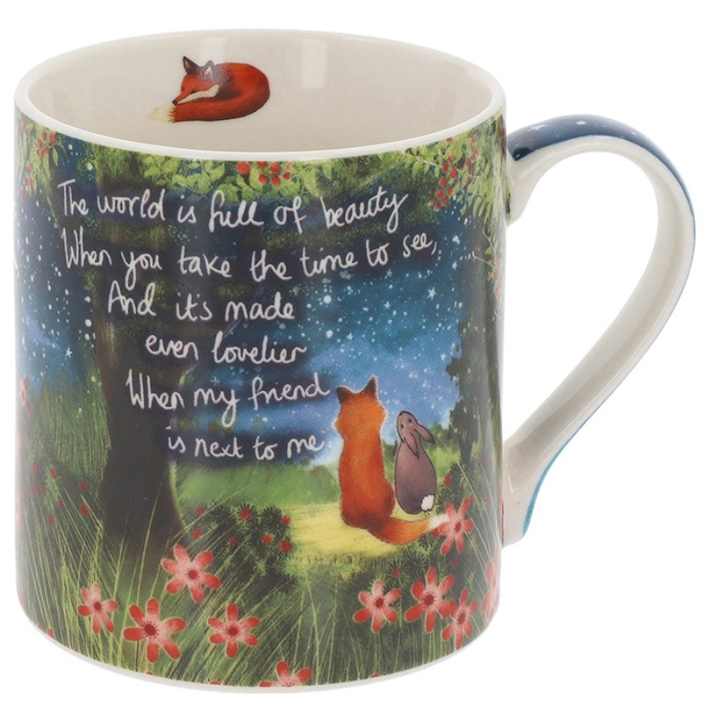 Fox Under The Moon Beautiful Friend Cup