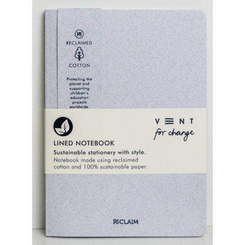 Vent for Change - Reclaim - A5 Lined Notebook
