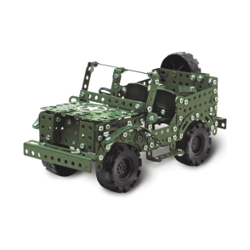Army Jeep Metal Construction Set