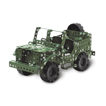 Army Jeep Metal Construction Set