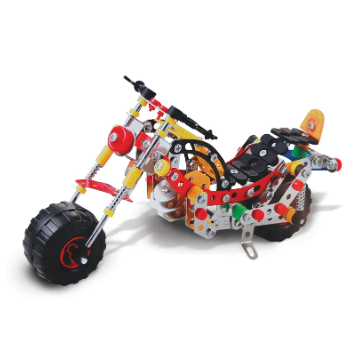 Chopper Motorcycle Metal Construction Set