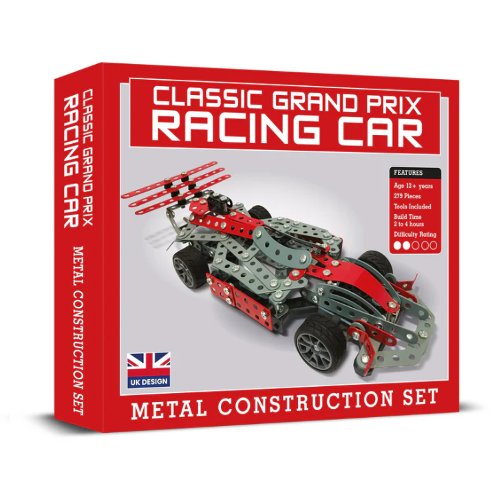 Grand Prix Racing Car Metal Construction Set