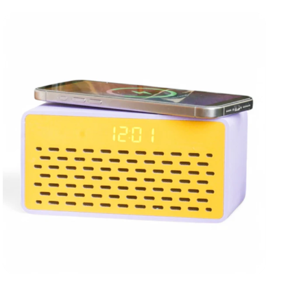 Rise Mix - Wireless Phone Charger, Bluetooth Speaker and Alarm Clock