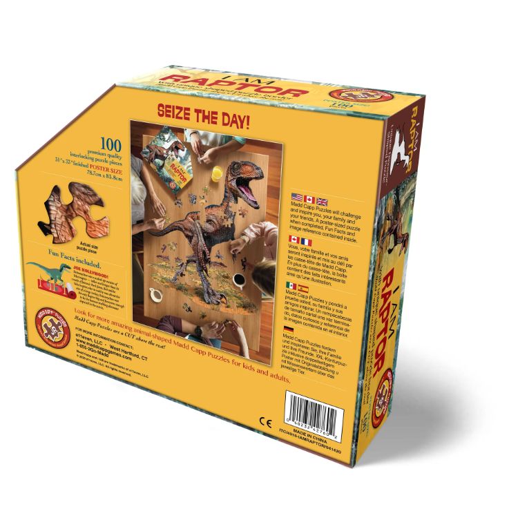 I Am Raptor Madd Capp 100 Piece Jigsaw