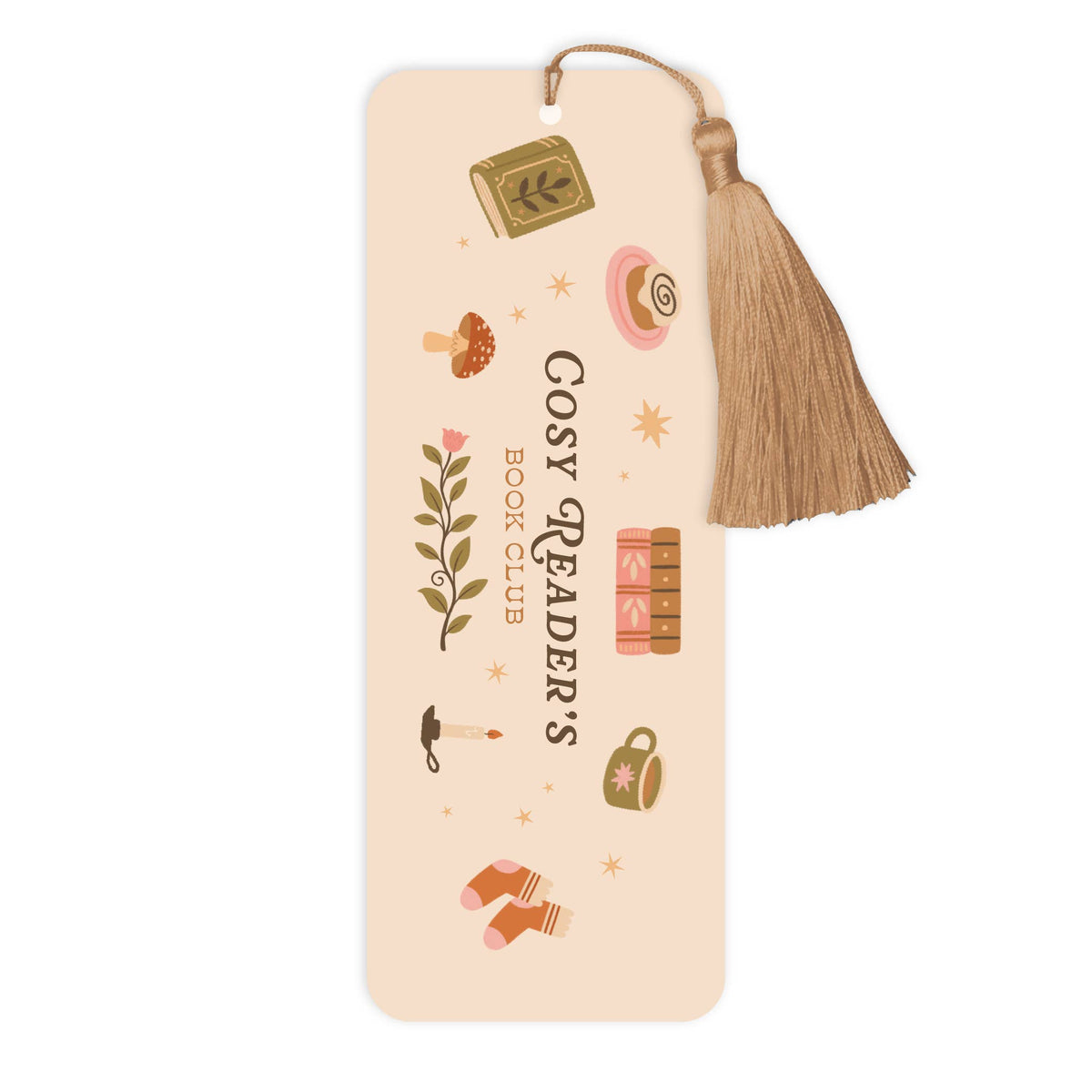 Cosy Season Book Club with tassel Bookmark