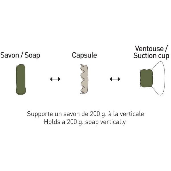 Soap Holder - Magnetic Suction Cup