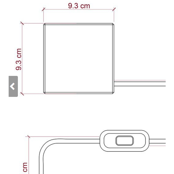 Table Lamp - Wooden Cube