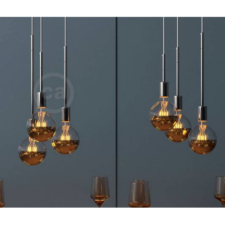 Metal Extension Tube - Chrome